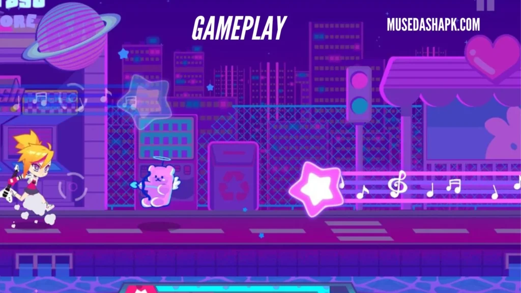 Muse dash apk gameplay